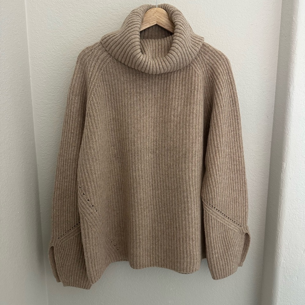 Lilysilk Oversized Merino Wool Sweate - Picture 2 of 12